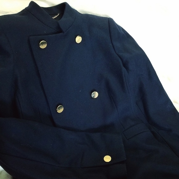 🍒NWT🍒 TED BAKER MILITARY FLARED COAT - Picture 6 of 8